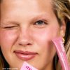 the peptide lip trio strawberry glaze, jelly bean, salty tan